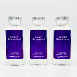Secret Wonderland 3-Piece Bath Bundle | Pack of Three Body Lotions, 8oz Each