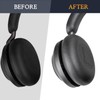 SOULWIT Earpads Replacement for Jabra Evolve2 65 (65MS 65UC USB)/Evolve2