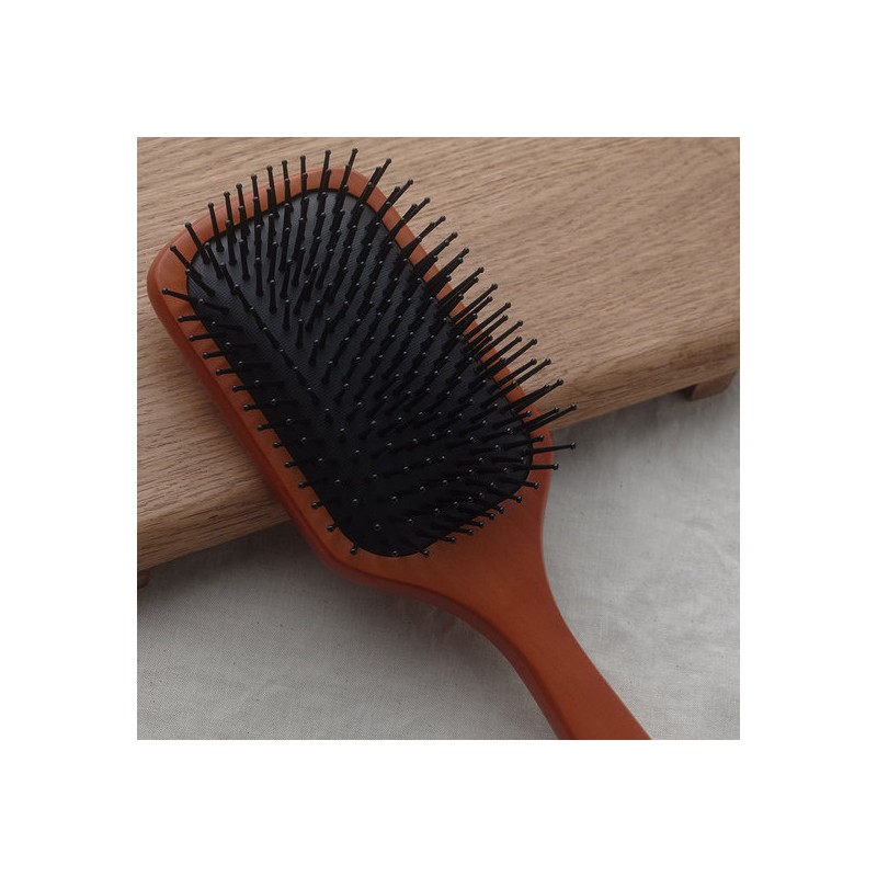 Essenherb Wood Paddle Hair Brush / Scalp Massage / Hair