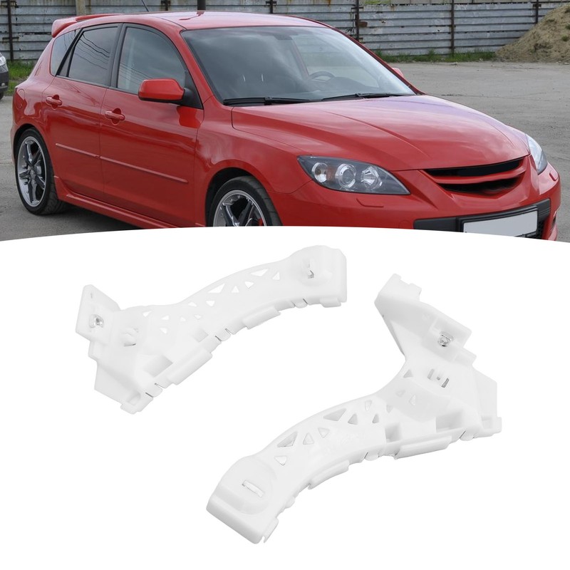 1 Pair Front Bumper Support Brackets BN8V500T1C Left Right Bumper