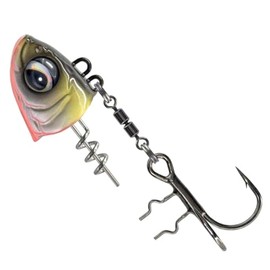 Savage Gear Monster Vertical Heads 1 Jig Head for Soft Bait, Colour: Perch, Size/Weight: Size 1/0/60 g
