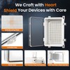 QILIPSU Waterproof Junction Box IP67 Outdoor Plastic Electrical Project Enclosure