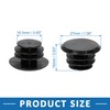 A ABSOPRO Bike Handlebar Bar Plastic End Plugs Caps Locking