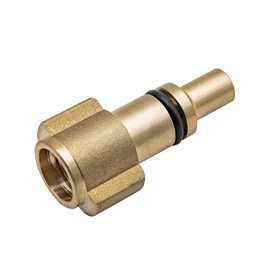 Fai Top Adapter, 1/4 inch female thread, foam cannon socket, foam lance adapter accessories, bayonet adapter compatible with some car wash models LAVOR and Hunter