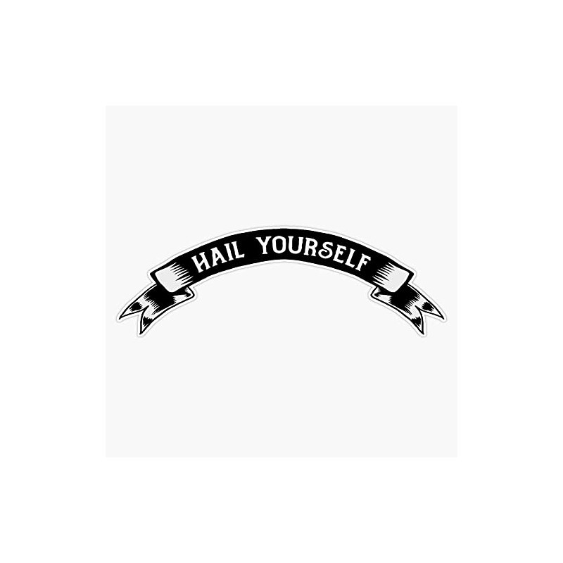 Last Podcast On The Left - Hail yourself Bumper Sticker