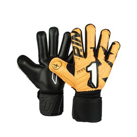 Rinat Goalkeeper Gloves Meta Tactik GK Spine Semi - Golero Sport (Orange/Black, 9)