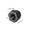 uxcell Acorn Hex Cap Nuts - 10Pcs M4 Dome Nuts