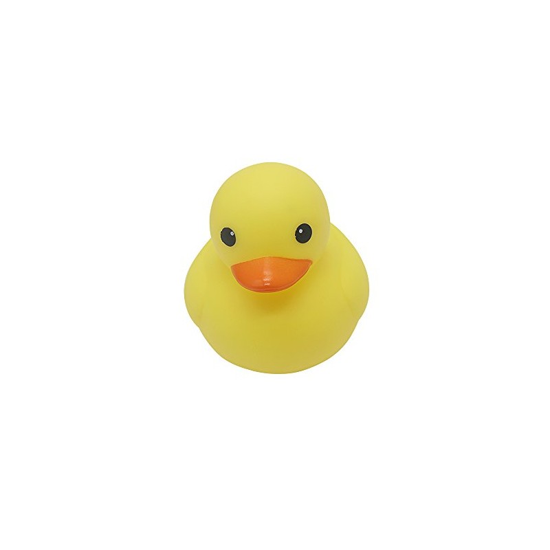 MYLIFEUNIT 4 inch Yellow Rubber Bath Ducks for Child