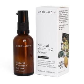 MARIE JARDIN Vitamin C Serum 50 ml Aloe Vera Based - Anti-Ageing Serum, Natural Vitamin C and Antioxidants for Neck, Face and Décolleté