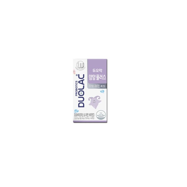 Duolac Yum Yum Plus 750mg x 80 tablets, 3 boxes