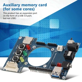Digital IO Board, Professional Manual Soldering V1.2 for Mister FPGA 7 USB Port IO Board for Terasic DE10 Nano Accessories