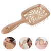 TOVINANNA Women Portable Hair Styling Comb Anti-static Anti-dandruff Hollow Teeth