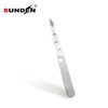 SUNDEN Stainless Steel Slanted Eyebrow Tweezer