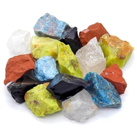 LAVISA LAVISA Wasserstein Mischung | Premium Edelsteine fr Edelsteinwasser | echte unbehandelte Natursteine, Rohsteine und Kristalle | Energiesteine und Mineralsteine fr Trinkwasser (5 Elemente)