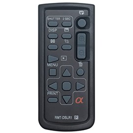 Allimity RMT-DSLR1 RMTDSLR1 Replacement Remote Control Compatible with Sony Camera Alpha A33 A55 A57 A65 A77 A99 NEX-5 NEX-6 NEX-7 A230 A330 A380 A390 A450 A500 A550 A560 A580 A700 A850 A900