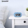 Sharp Digital Alarm Clock – Tactile Case with Soft Rubberized