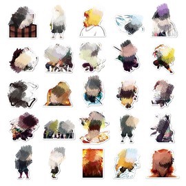 50 Blatt Anime Cartoon Wasserdichte Aufkleber, Manga Aufklebers für Kinder Motorrad Koffer Laptop Gitarre Skateboard Fahrrad Wasserflasche Küche, Ästhetisch Dekoration Stickers Comic Vinyl Aufkleber