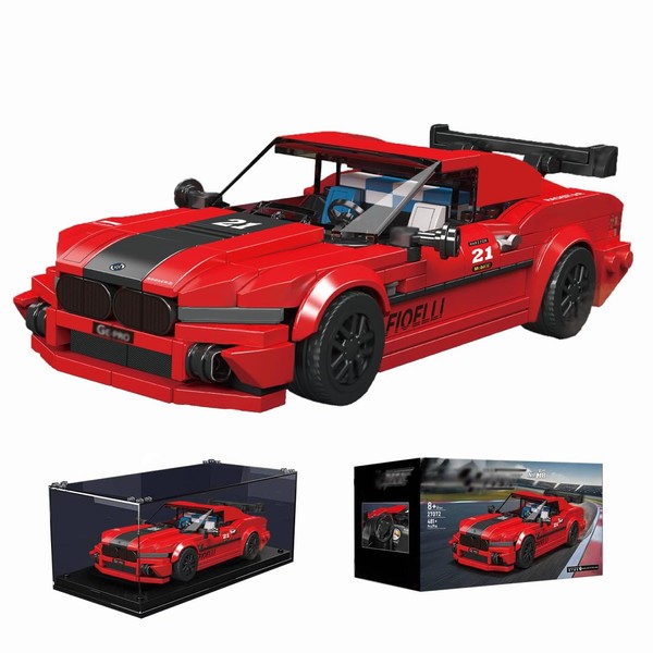Technik Speed Champions Racing Car Building Blocks, 481 PCS Building