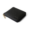 Mens Zip Around Genuine Leather Wallet RFID Blocking Holds 8