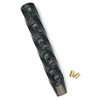 Flatland Shift Knob, Crystal, Black, Long, 300 mm (11.8 in.),