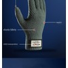 E EMZHOLE Winter Touch Screen Gloves Men Anti-Slip Thermal Gloves