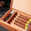 WANTHER Cigar Humidors,Book Portable Humidor Cigar Case for Travel and