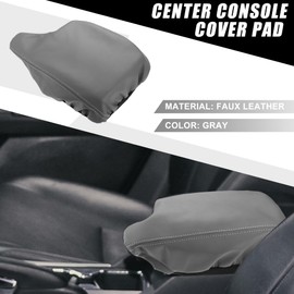 X AUTOHAUX Car Center Console Seat Armrest Cover Interior Protective Lid Storage Covers Trim for Honda Accord 2013-2017 Gray