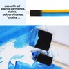 24 Pcs Sponge Brush,1 Inch Foam Brush, Sponge Paint Brushes,
