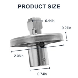 502696 Blender Drive Coupling Fits for Waring Commercial Blender CB15 CB15T Cutting Blade Assembly