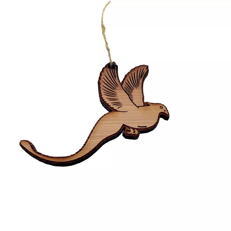HipFlaskPlus Pheasant - Cedar Ornament