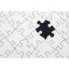 Laeacco 5x3ft Puzzle Backdrop Abstract Black and White Puzzle Pieces