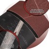 STEBRUAM Sanding Belt 75 x 457 mm,10PCS 60 Grit