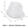 LADYBRO 20Pcs Trilby Fedora Hat Holder, Protect Shape, for Straw