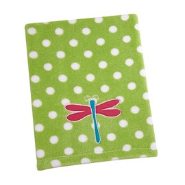 Sadie & Scout Dragonfly Blanket, Green