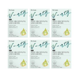 Dr.Lin Supercritical Vegetable RTG (rTG) Omega 3 Multicare 6 Boxes / 닥터린 초임계 식물성 알티지(rTG) 오메가3 멀티케어 6박스