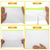 Partuto 1 Pcs Universal Pre-Taped Masking Film Plastic Cover PE
