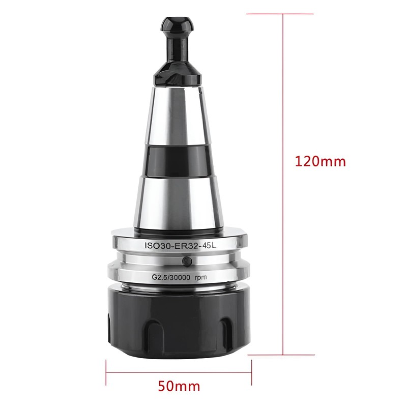 5PCS/Lot ISO30 ER32-45L Balance Collet Lathe Chuck G2.5 30000RPM CNC