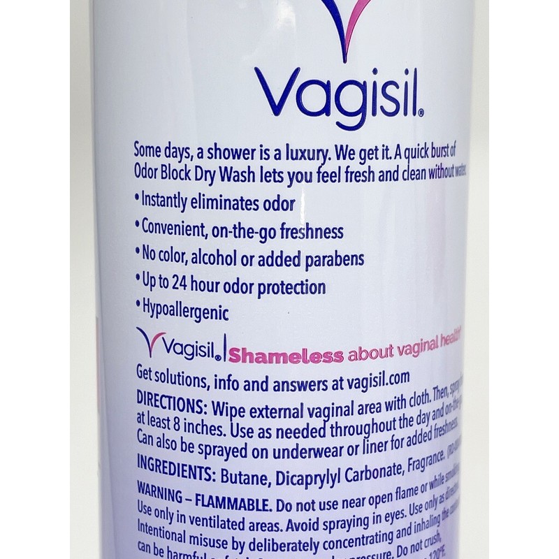 Vagisil Lot of 3 - Vagisil Odor Block Dry Wash