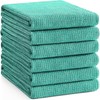 smiry Premium Kitchen Towels(18"x 28", 6 Pack), Large Cotton Dish