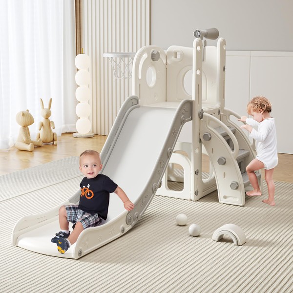 CuFun Toddler Slide Kids Climber Slides Baby Slider for Toddler