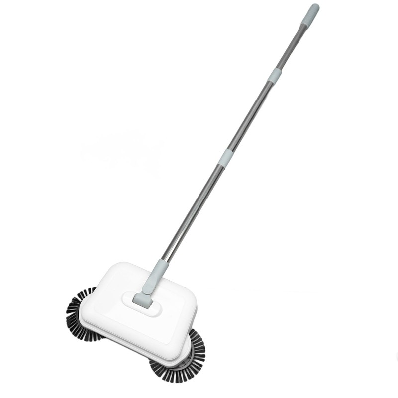 Hand Push Sweeper Professional Efficient 360 Degree 2 in 1
