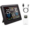 iMounTEK 7-in-1 Weather Station Wireless Weather Station with Sensor Clock
