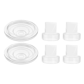 Gotocut Breast Pump Accessories for Momcozy S9 & S12, 6-Piece Replacement Set Compatible with NaNaLazy/TSRETE/bluefair/kmaier, 2 Diaphragms & 4 Duckbill Valves