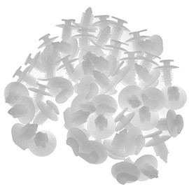 50 x ABS Hidden Rear Door Side Trim Panel Fixing Clips