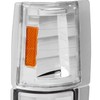 SPEC-D TUNING Chrome Housing Clear Lens 4PC Corner Lights Compatible