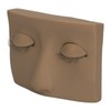 Eyelash Practice Mannequin Face Silicone Lash Mannequin Head with Double