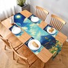 7-Piece Table Runner & Placemat Set – Sunflower and Moonlit