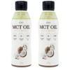 MCT Oil 11.3 oz (320 g), 2-Bottle Set, Flat Craft,