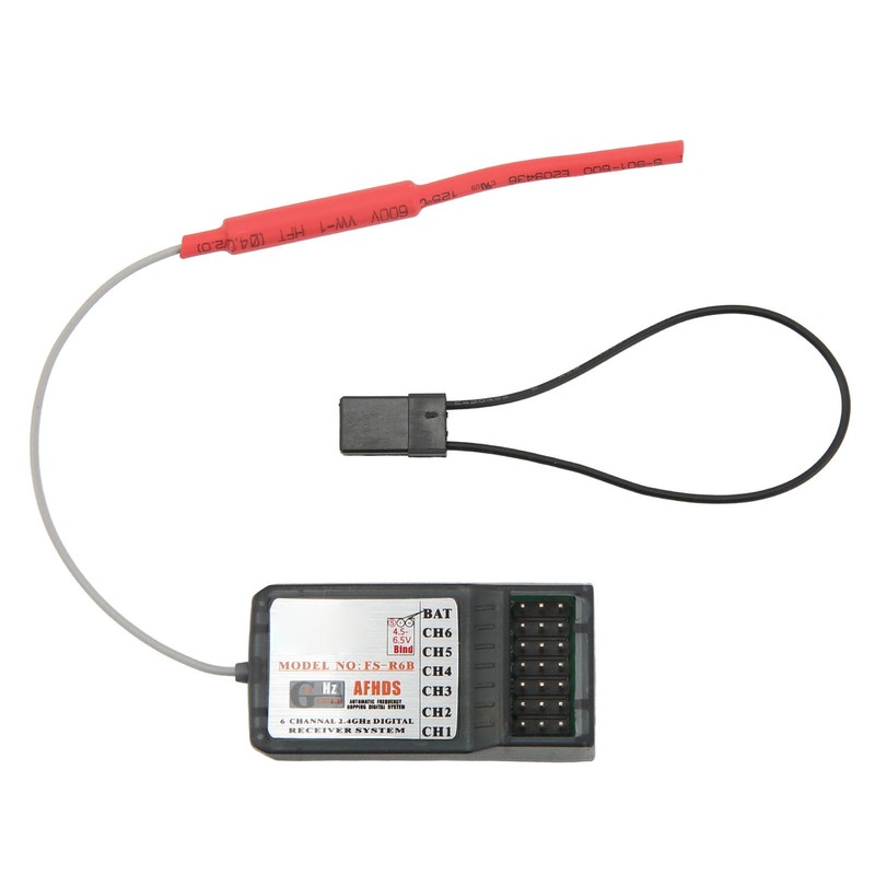 FS R6B 2.4Ghz 6CH RC Receiver for FlySky I6 I10