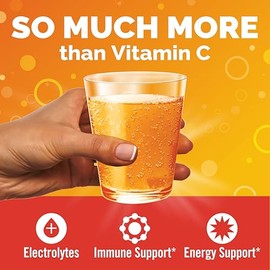 Emergen-C 1000mg Vitamin C Powder for Daily Immune Support Caffeine Free Vitamin C Supplements with Zinc and Manganese, B Vitamins and Electrolytes, S